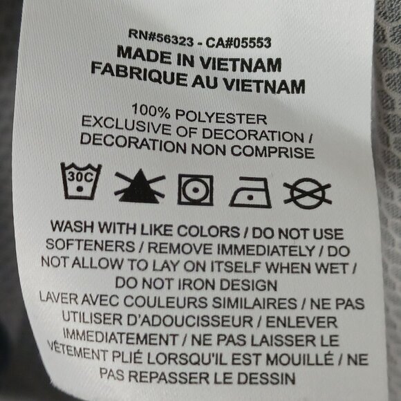 Nike Element Mens Dri Fit Half Zip Top Blue Heather Medium BV6044 Activewear - Picture 6 of 7